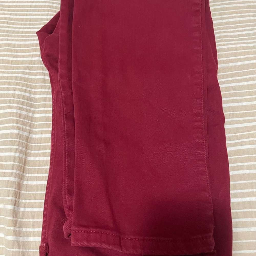 Judy Blue Women's Burgundy Skinny Jeans